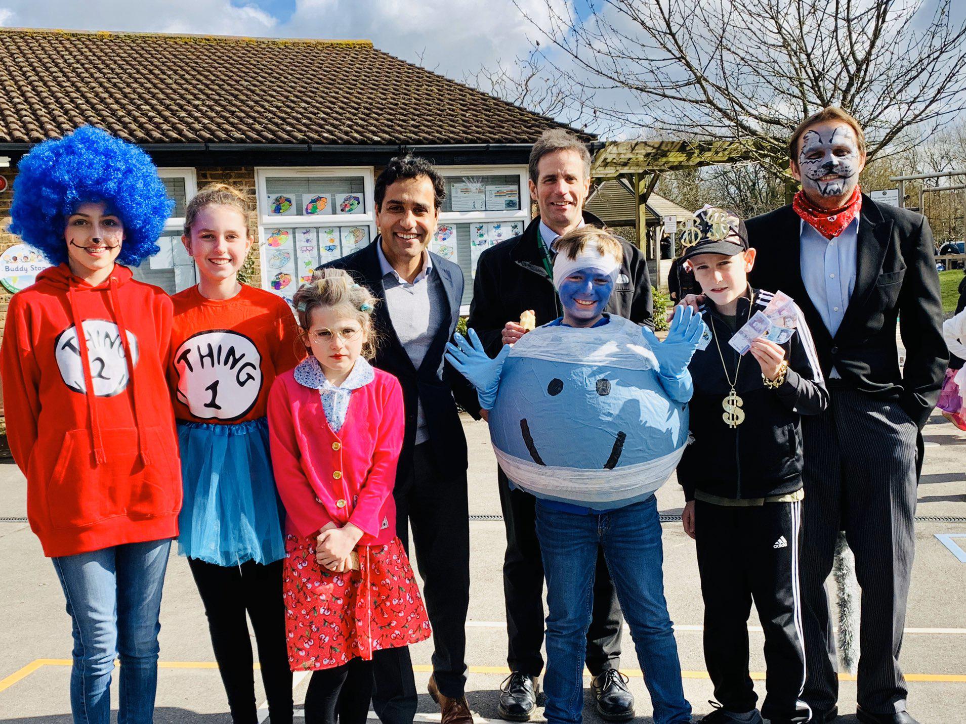 Great to visit Hempstead Schools Federation and catch up with Head Mr Cross & meet students taking part in #WorldBookDay2020 Thank you Mr Cross and team for all the amazing work you are doing & great to hear about the ATLAS Partnership with Horsted & Park Wood Schools.