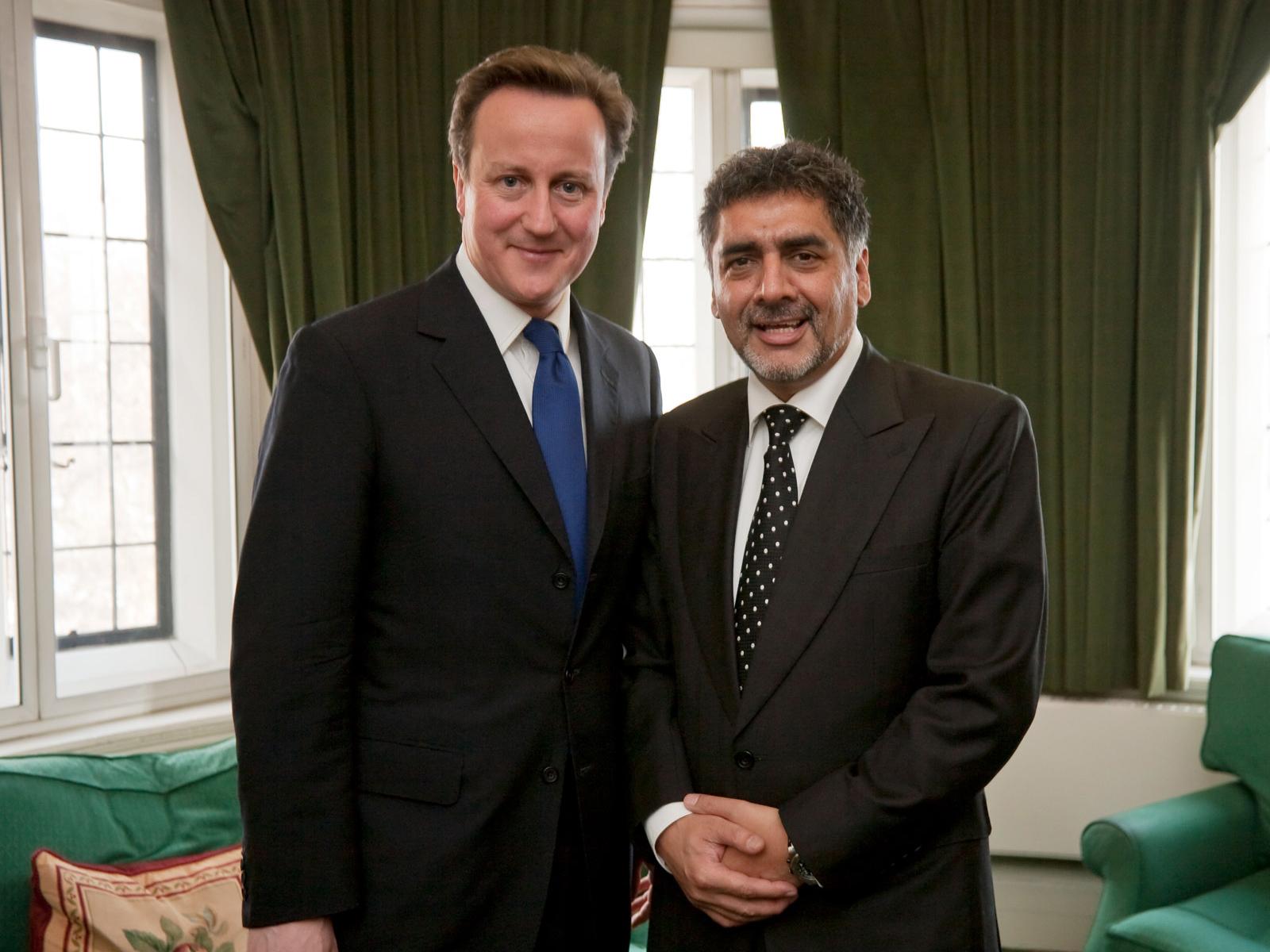James Caan (born Nazim Khan; 28 December 1960) is a British-Pakistani entrepreneur and television personality.